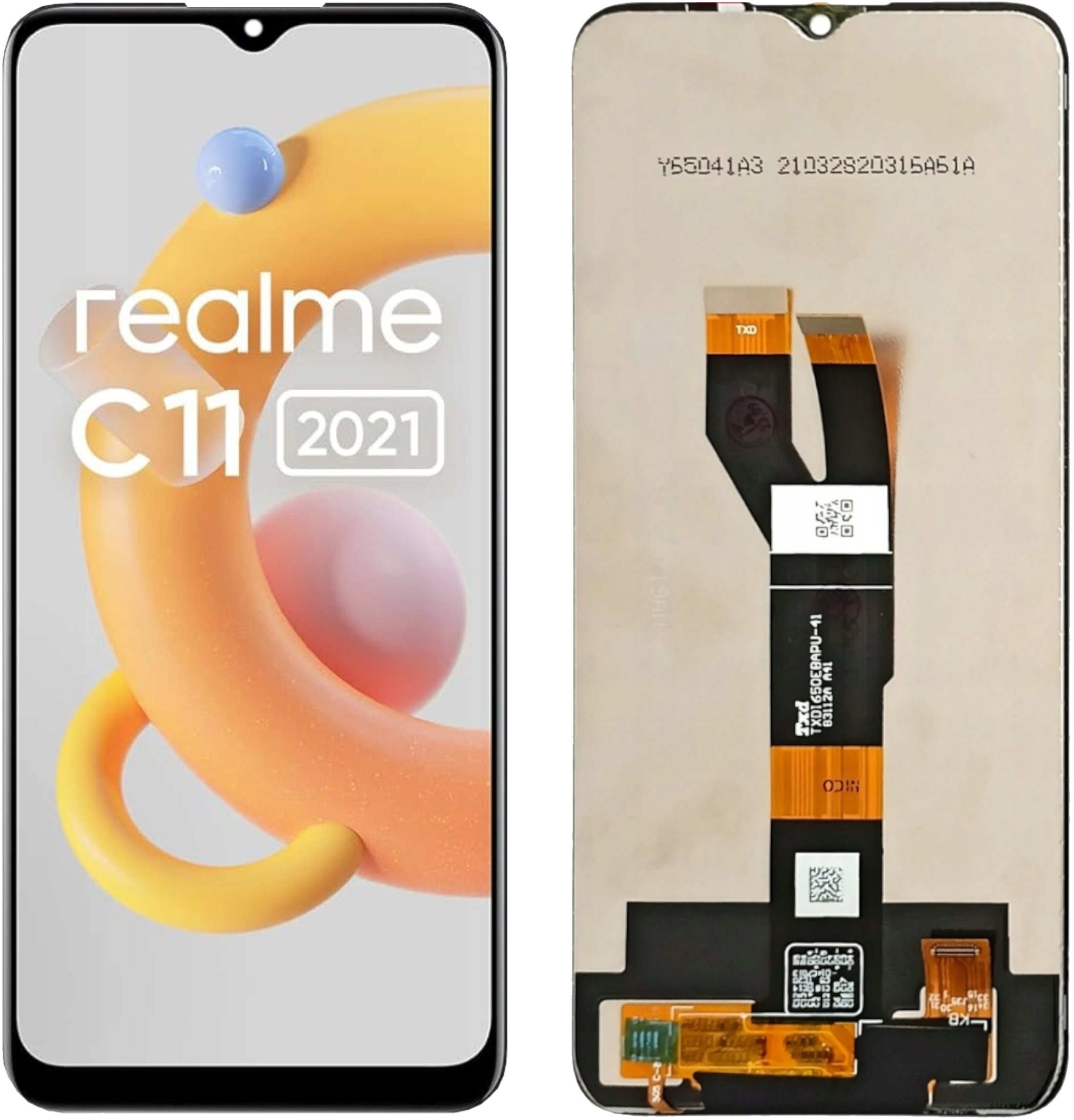 Wyświetlacz do Realme C11 2021 LCD RMX3231 Ekran
