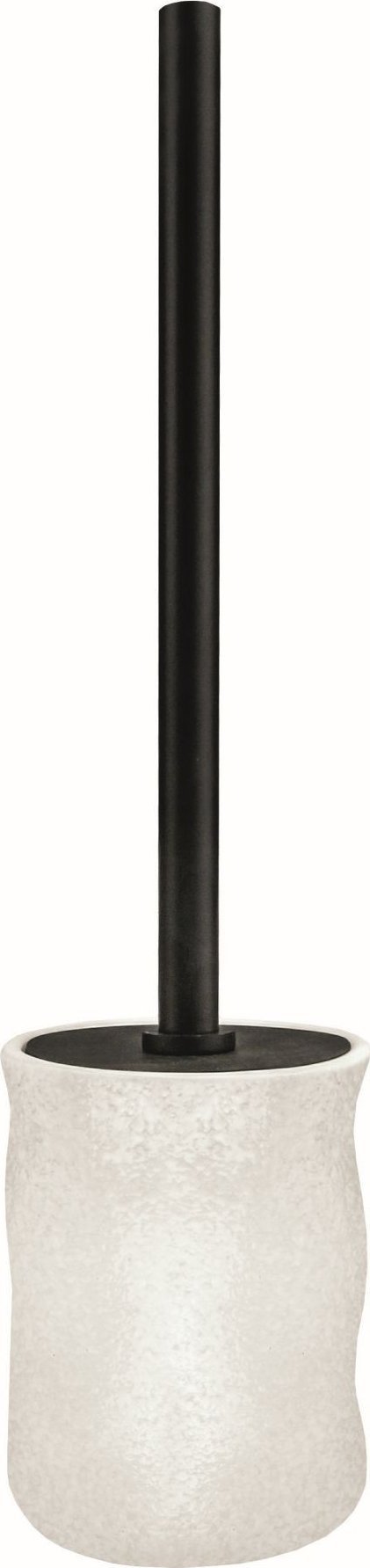 Kleine Wolke Crinkle Szczotka WC ze stojakiem biały