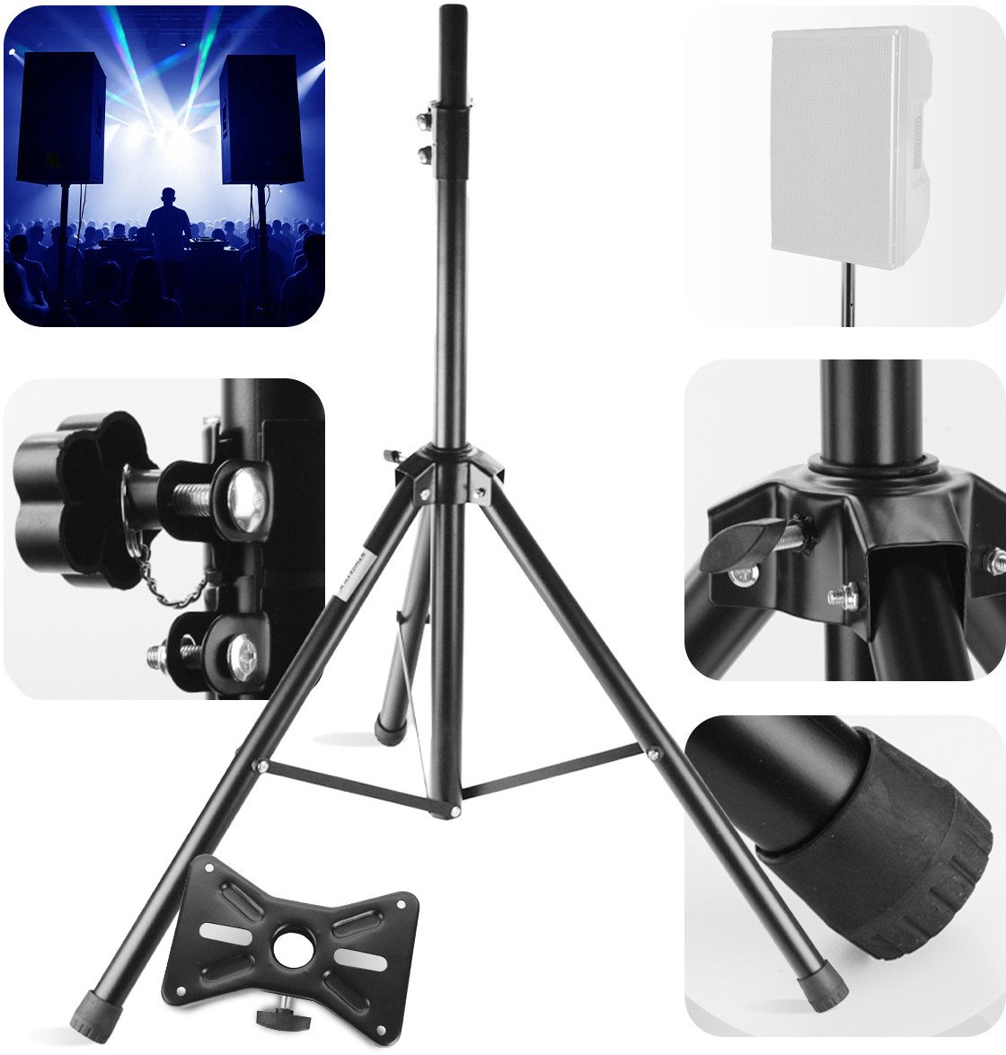 Statyw kolumnowy do 30kg z nadstawką HSS4 Hardman one size