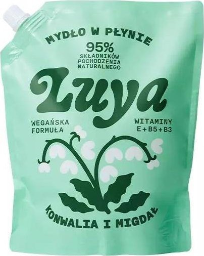 Yope Mydło do rąk w płynie Konwalia i Migdał Refill 800ml