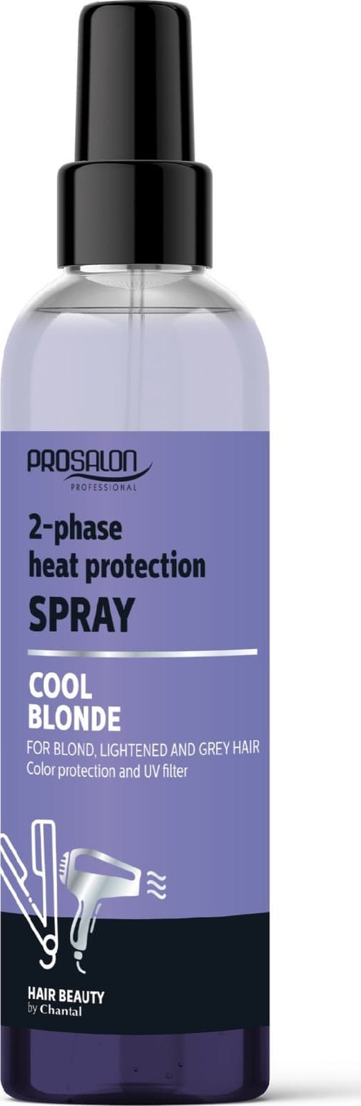 Chantal CHANTAL ProSalon Cool Blonde Dwufazowy Płyn termoochronny do włosów blond,rozjaśnianych i siwych 200ml