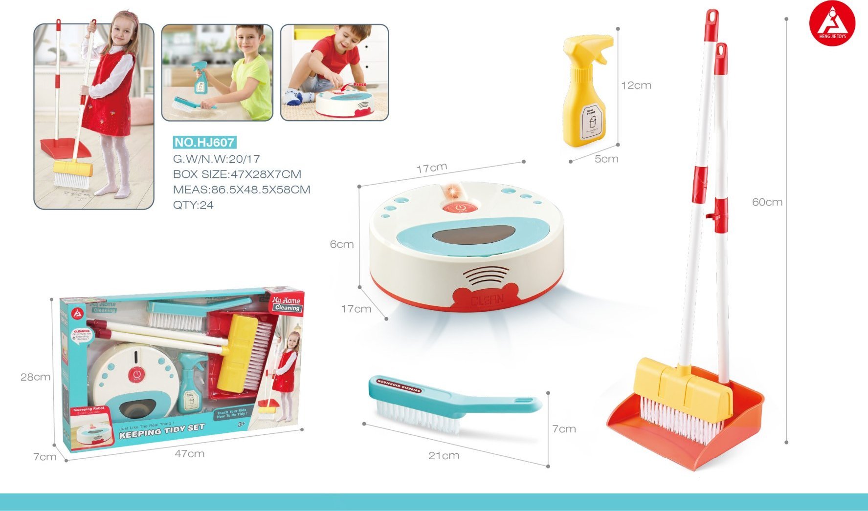 Ramiz Zestaw Sprzątający Z Odkurzaczem