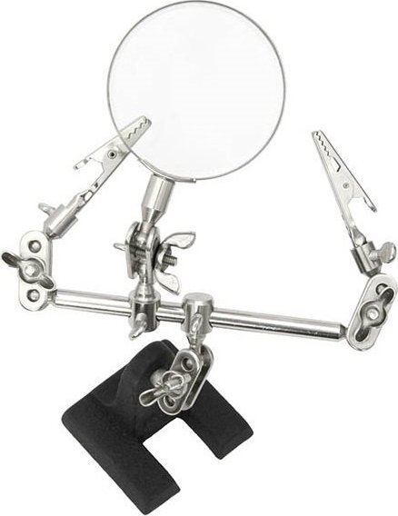 Xtreme ZESTAW TRZECIA RĘKA LUPA SZCZYPCE XTREME