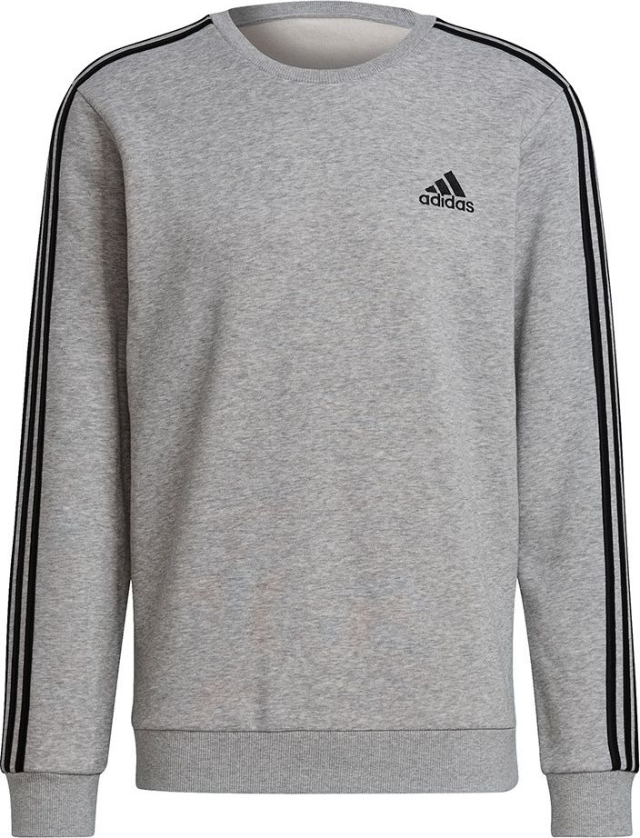 Adidas Bluza męska adidas Essentials Sweatshirt szara GK9110