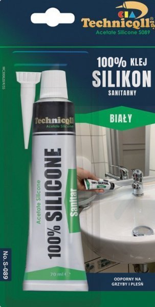 Technicoll TECHNICOLL SILIKON SANITARNY BIALY 70ML