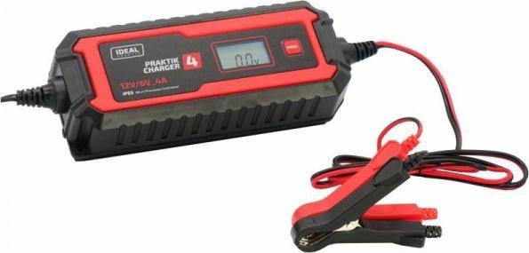 Ideal PROSTOWNIK INTELIGENTNY PRAKTIK CHARGER 4 LCD 6/12V