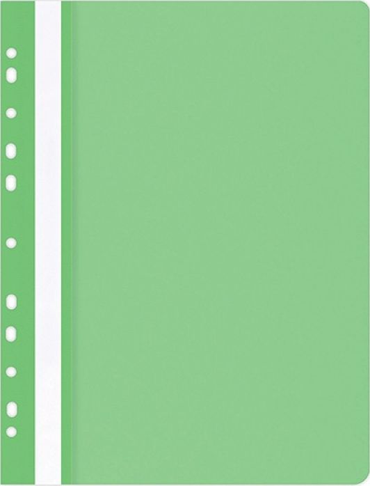 Office Products SKOROSZYT WPINANY A4 PP OFFICE PRODUCTS (25), JASNOZIELONY