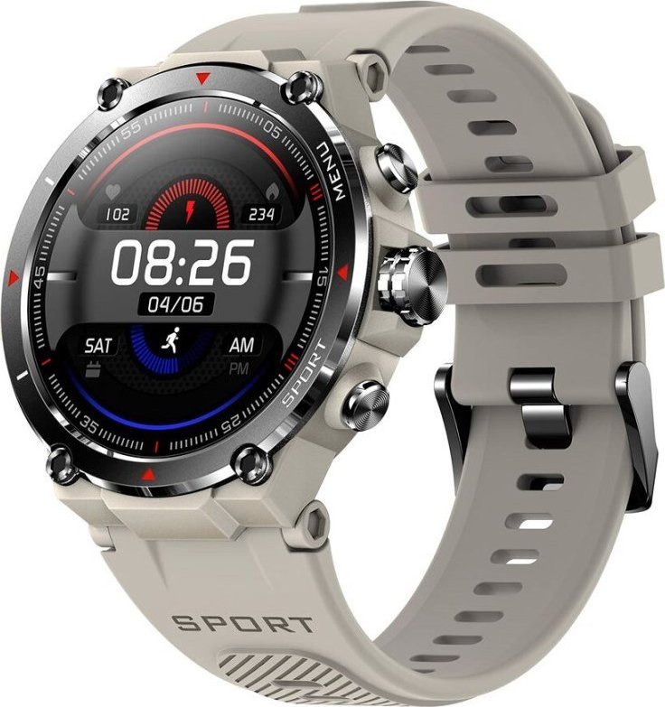 Smartwatch DCU Tecnologic Strava Beżowy (S0448325)