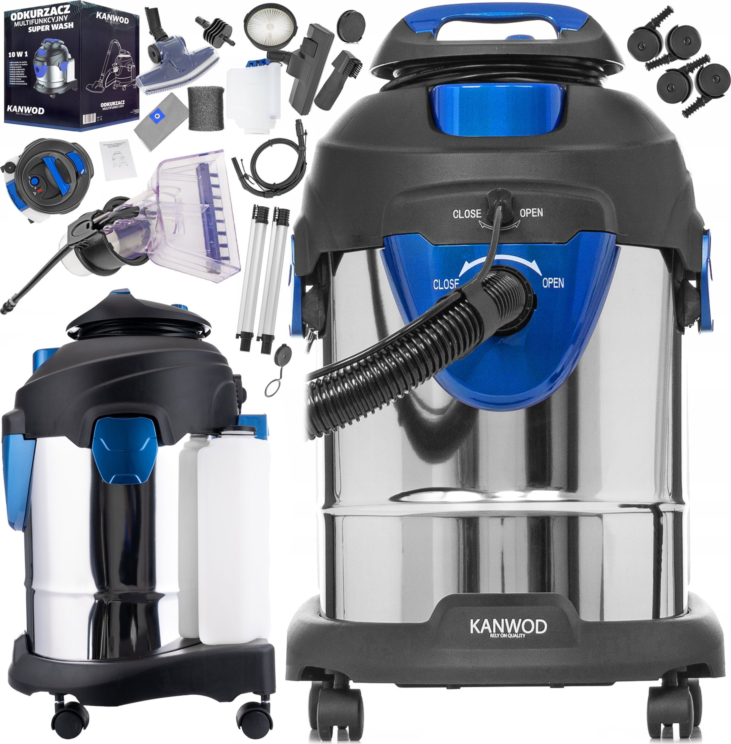 ODKURZACZ PIORĄCY DO TAPICERKI SUPERWASH