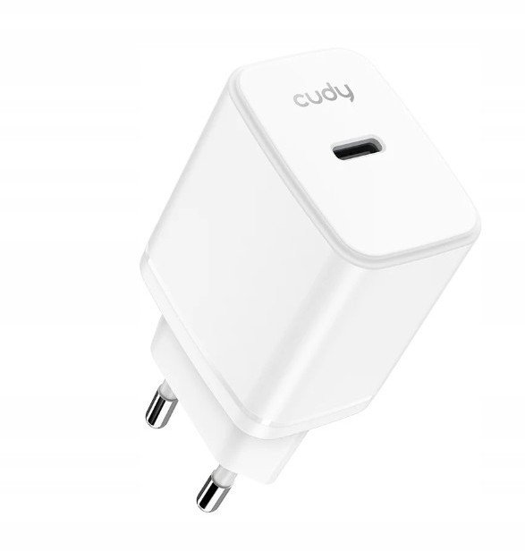CUDY Ładowarka USB-C o mocy 25 W do telefonów, tabletów