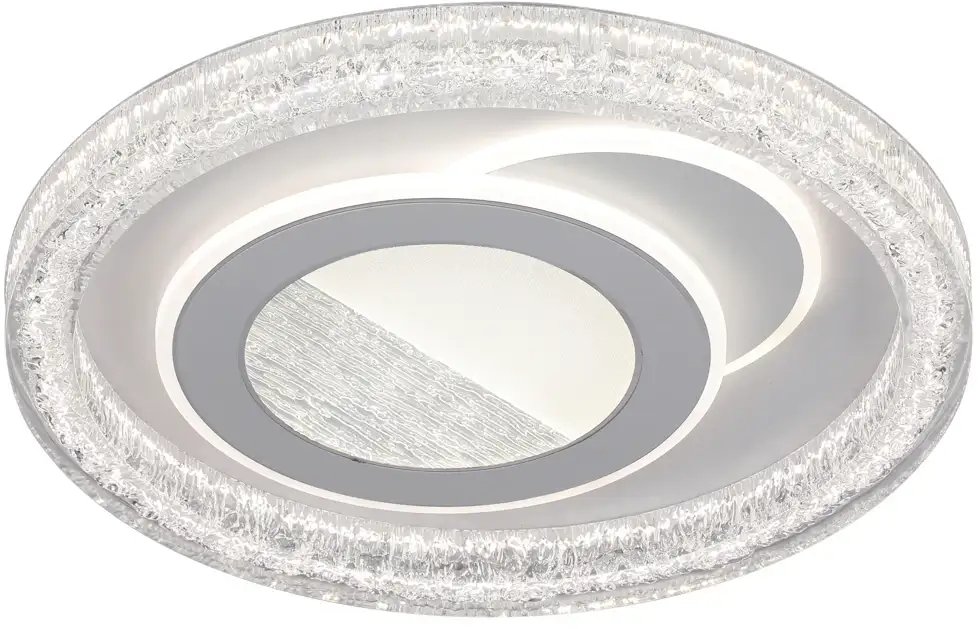 Lampa sufitowa Italux Plafon z pilotem Tempio PLF-54182R-WH LED 55W 3000-6500K white