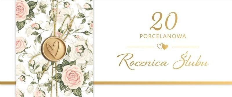 Karnet Rocznica Ślubu 20