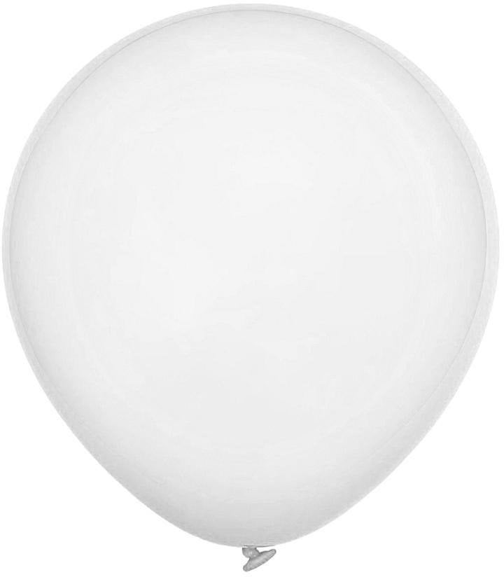Balony Decomex pastelowe White 100szt