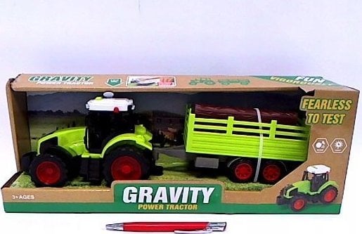 Blocki Traktor z przyczepą św/dźw 666-174A 01671