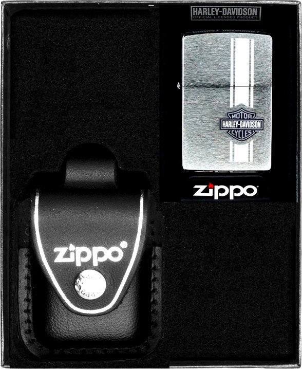 Zestaw ZIPPO Zapalniczka HARLEY DAVIDSON DESIGN Prezentowy No3