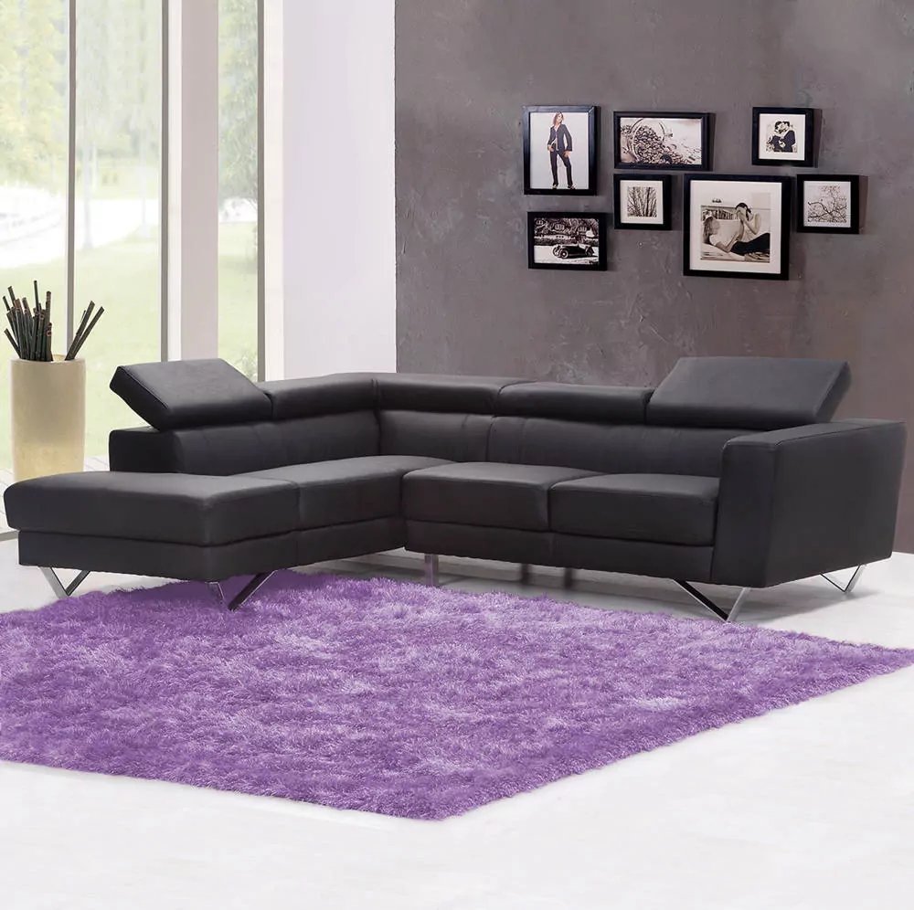 Strado Dywan Shaggy 120x170 PurpleFlower (Jasny fioletowy)
