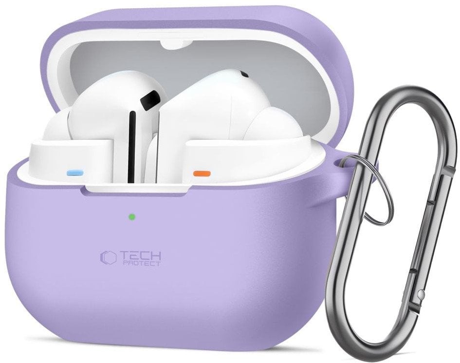TECH-PROTECT SILICONE HOOK SAMSUNG GALAXY BUDS 3 / 3 FE / 3 PRO LAVENDER