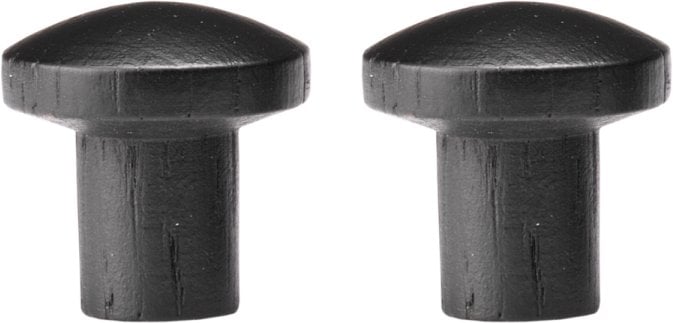 Træknop Ø25 mm - sort