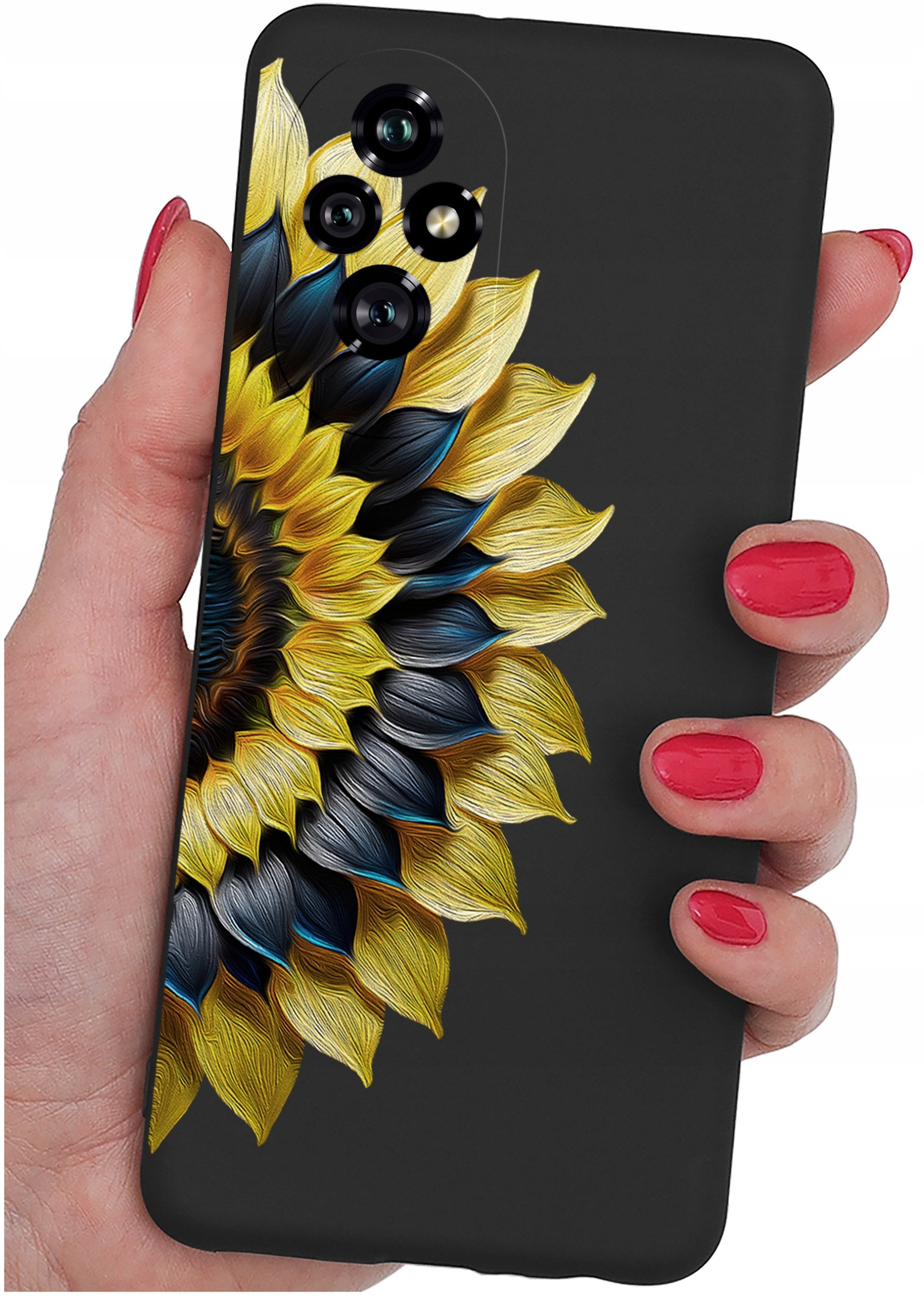 ETUI do Honor 200 5G | WZORY | SILIKONOWE MATT CASE + SZKŁO 9H