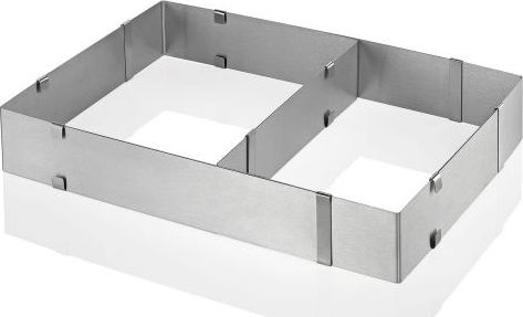 Kuchenprofi Regulowana Kuchenprofi Ptissier forma do pieczenia, 18,5x27,5 / 34x52,5 cm