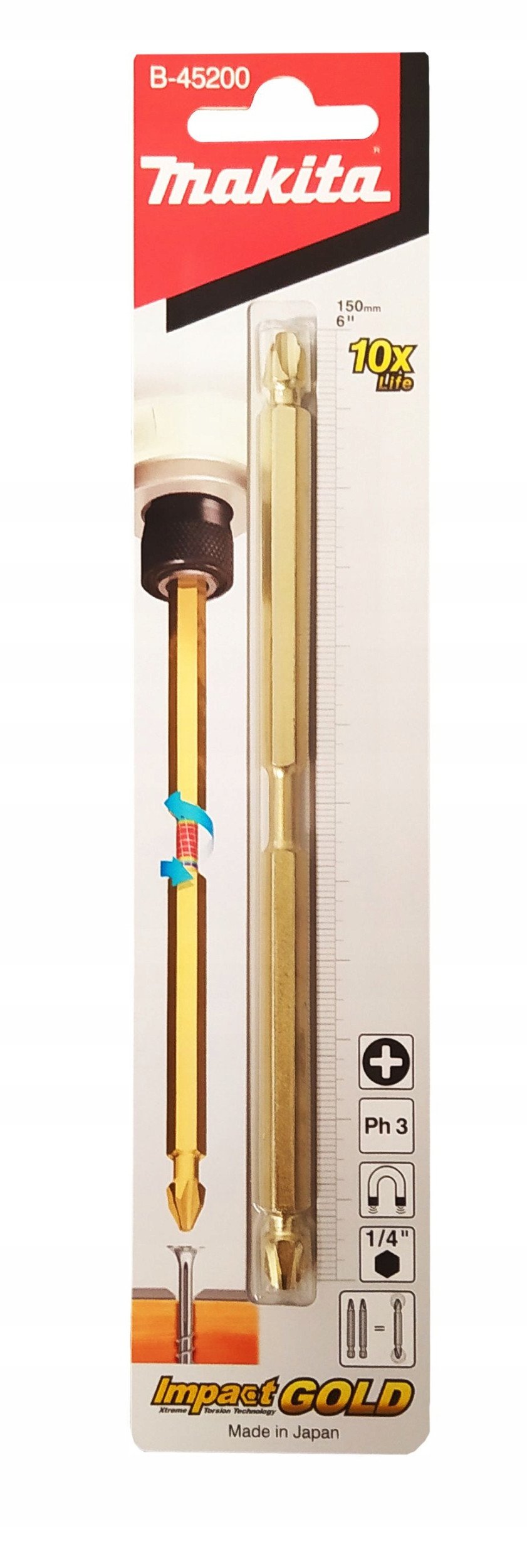 KONCOWKA WKRETAKOWA PODWOJNA IG PH3 150MM