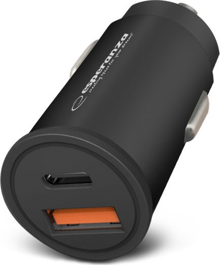 Ładowarka Esperanza EZC111K 1x USB-A 1x USB-C 3 A (EZC111K)