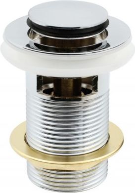 Hydroland Korek automatyczny klik-klak 5/4" mały chrom (NULL)