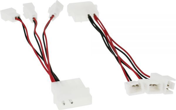 InLine Molex - 3-pin x3, Wielokolorowy (33005A)