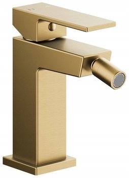 5137-015-39 / KFA / LOGON / BATERIA BIDETOWA STOJĄCA, PVD BRUSHED LIGHT GOLD + CLICK CLACK /