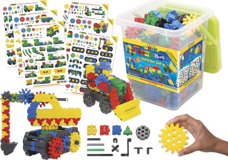 Morphun Morphun GearPhun Pojazdy 324 el. - Klocki konstrukcyjne