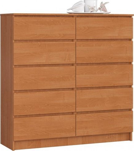 Elior Klasyczna komoda z szufladami olcha- Zolari 3X