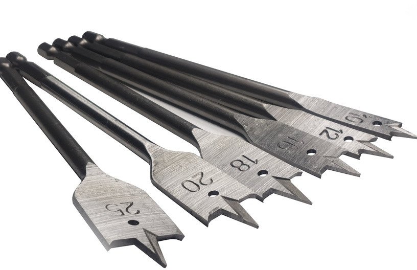 FLAT WOOD DRILL SET TIN 6PCS 10-25MM