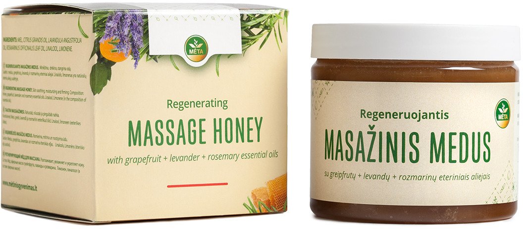 MASSAGE HONEY (WITH GRAPEFRUIT, LAVENDE