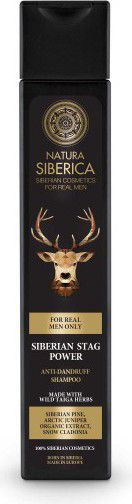 Natura Siberica Men Szampon przeciwłupieżowy Siła Jelenia 250ml