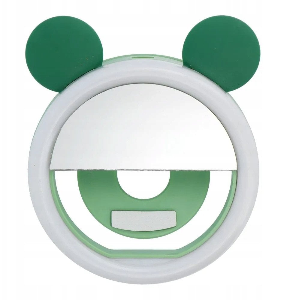 Lampa LED Ring do selfie na telefon RK12 zielony