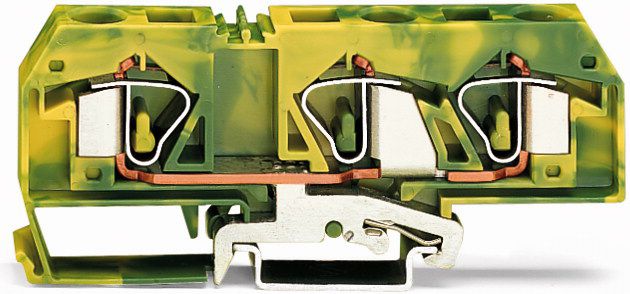 Wago Złączka 3-przewodowa 16mm2 żółto-zielona (283-677)