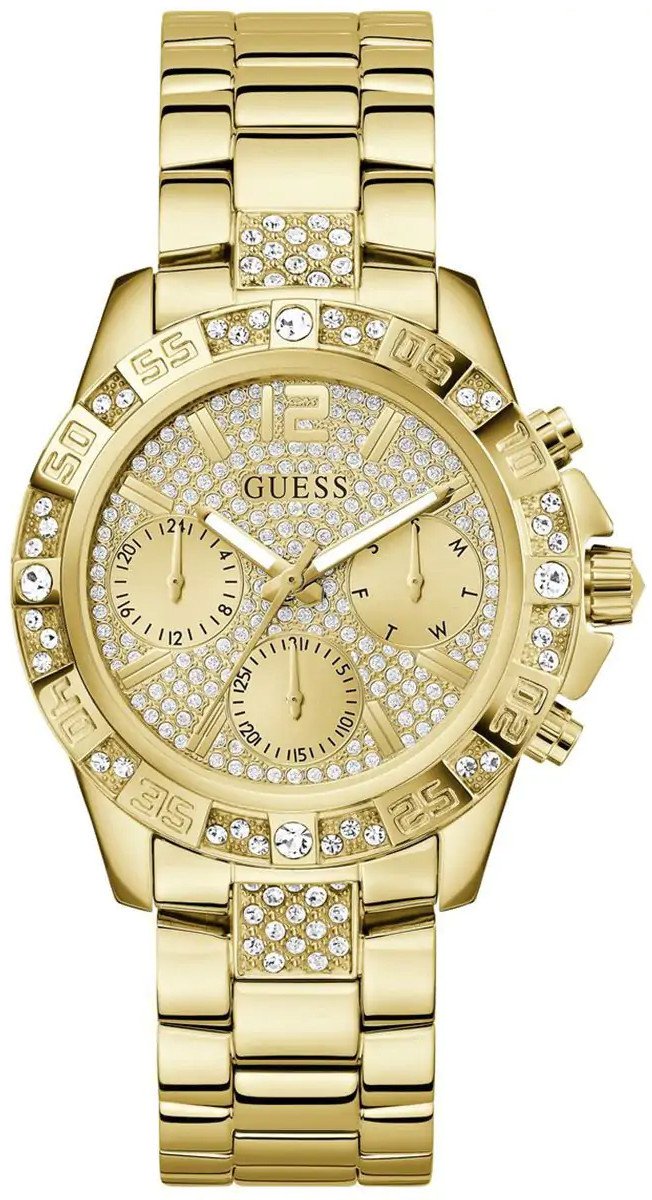 Zegarek damski Guess GW0771L2 CYRKONIE złoty