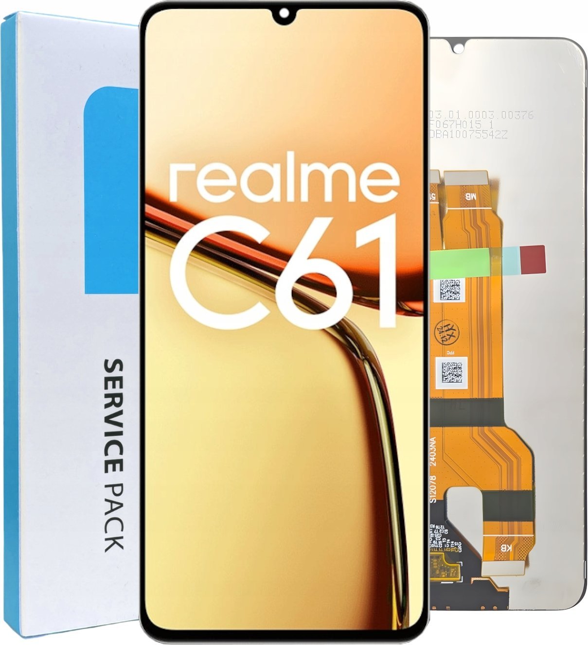 ORYGINAŁ WYŚWIETLACZ EKRAN LCD DO REALME C61 (RMX3939)