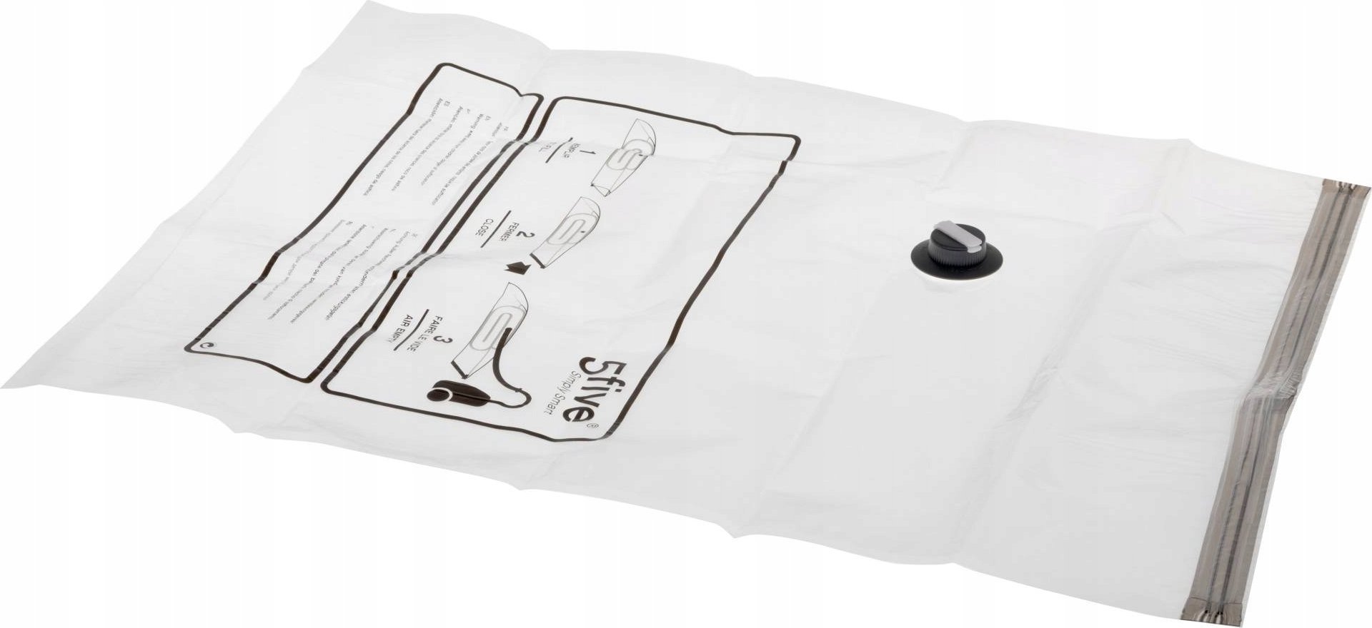 5five Worek próżniowy na ubrania, 60 x 80 cm