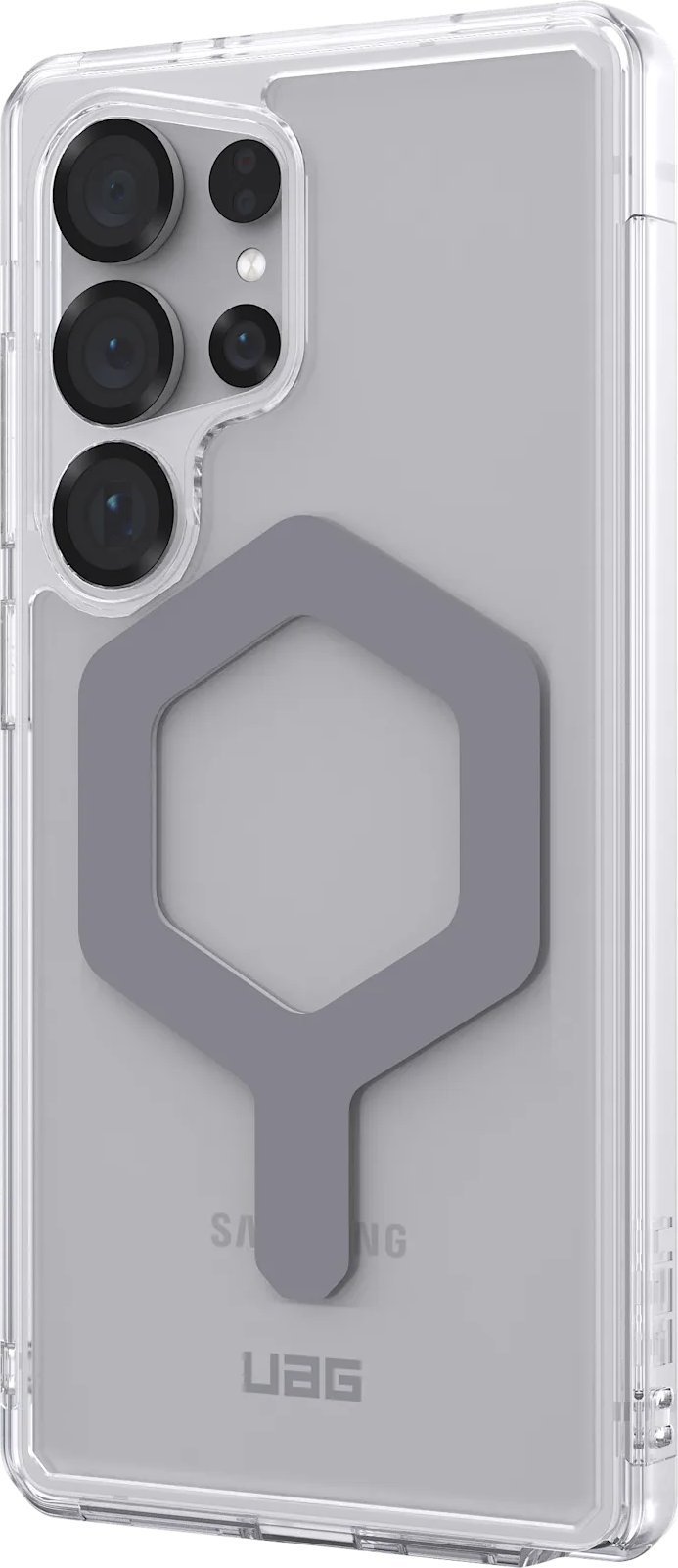 UAG Plyo Pro - obudowa ochronna do Samsung Galaxy S25 Ultra 5G z wbudowanym modułem magnetycznym (ice/silver)