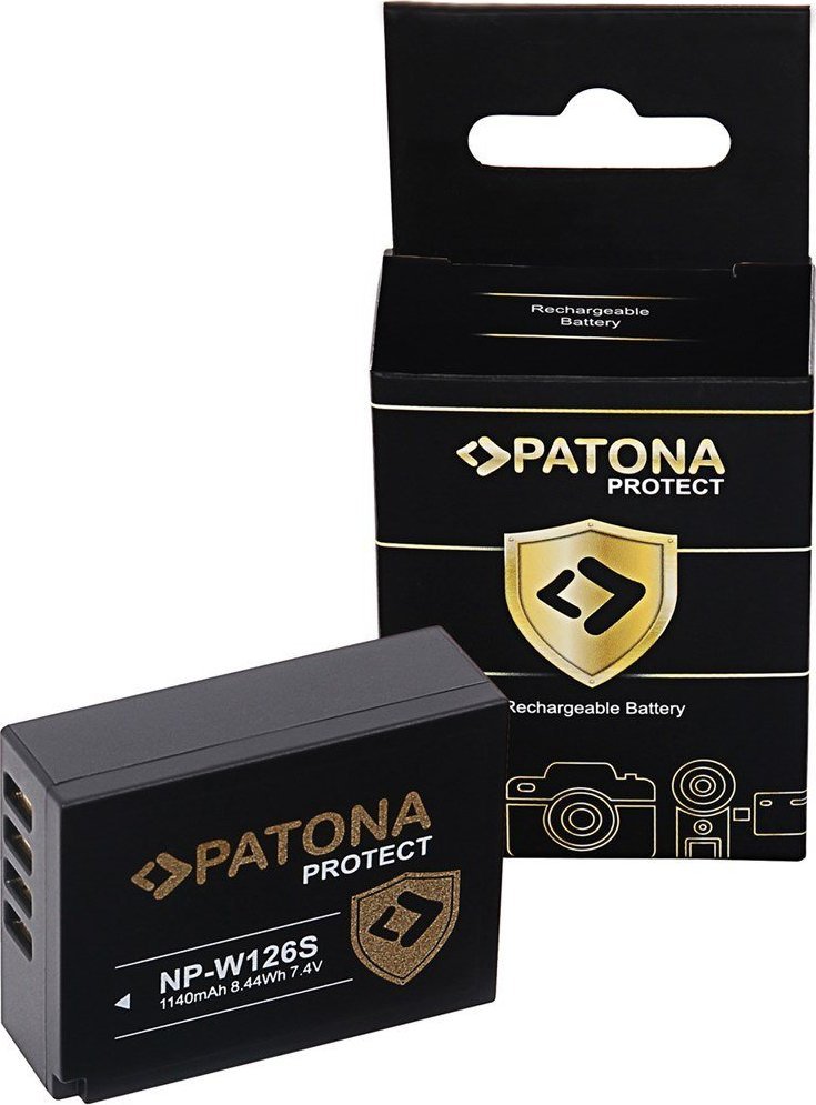 Akumulator Patona Akumulator Patona Protect NP-W126S 1140mAh / 8,208Wh do Fuji X-T3 VPB-XT3 NP-W126S
