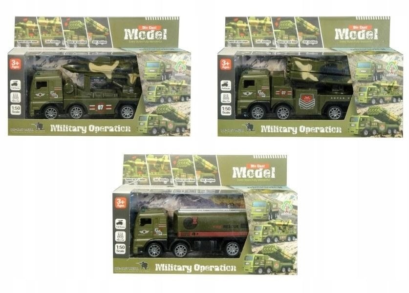 Pojazd metalowy wojskowy z napędem