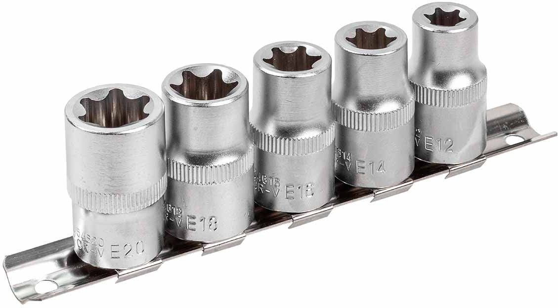 SOCKET SET ROCKFORCE 5PCS