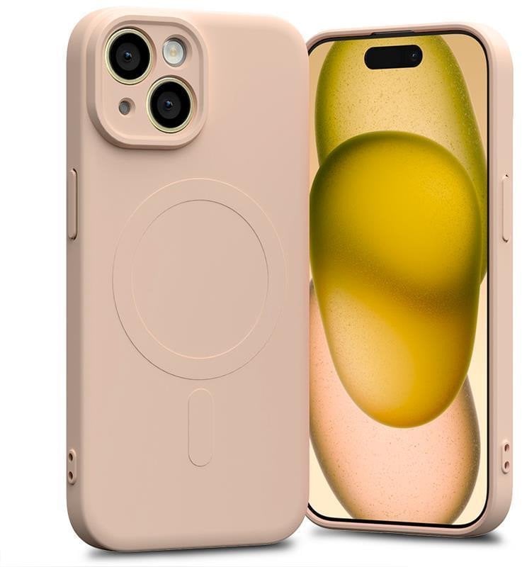 Mercury Semi-Silicon Magsafe Samsung S23 FE , PINK SAND / PUDROWY RÓŻ