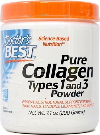 DOCTORS BEST Doctor's Best - Kolagen Typu 1 i 3, 200g