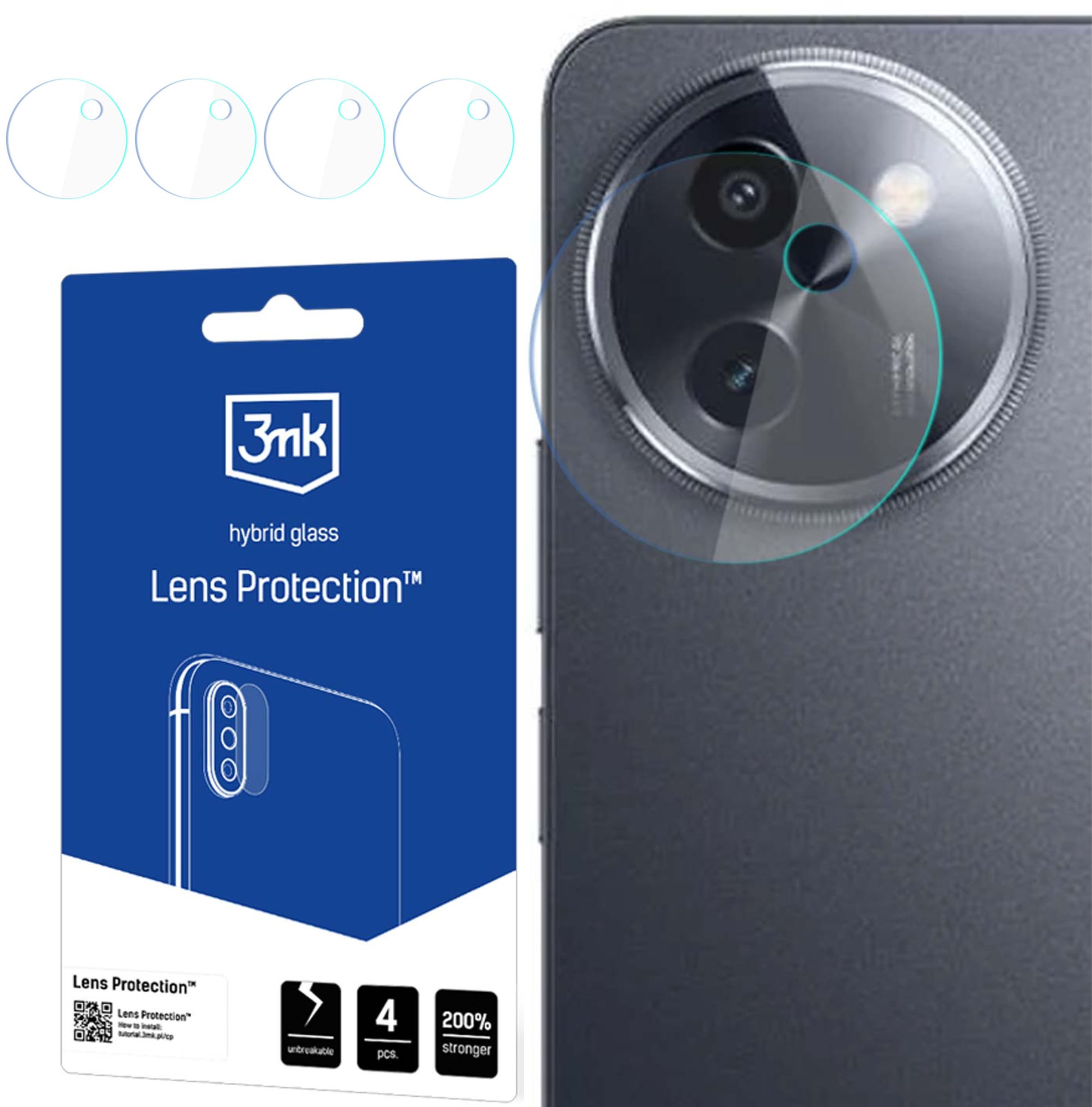 VIVO Y200I - 3MK LENS PROTECTION