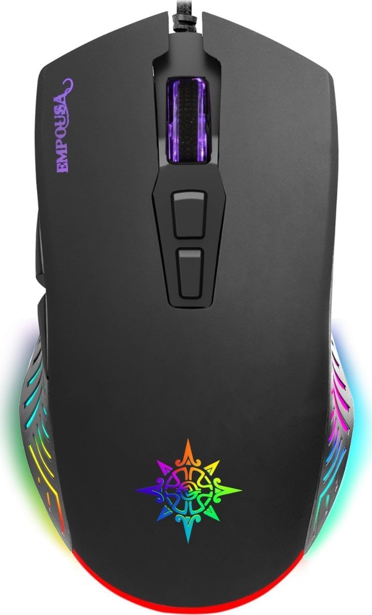Mysz Inca INCA Gaming Maus IMG-309 7200 DPI, RGB, 7 Tasten, USB, SW retail