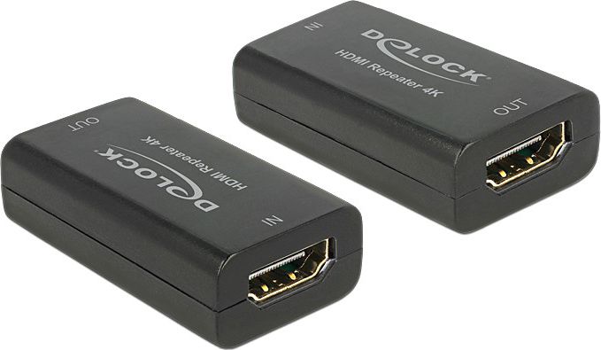 System przekazu sygnału AV Delock Repeater HDMI, 4K (11403)