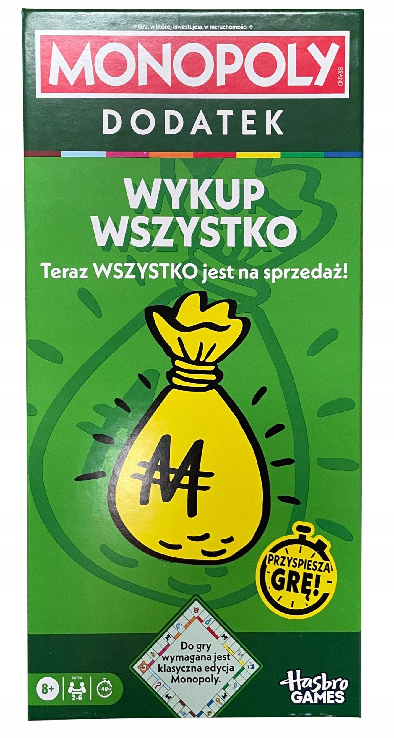 HASBRO Monopoly dodatek do gry Wykup Wszystko