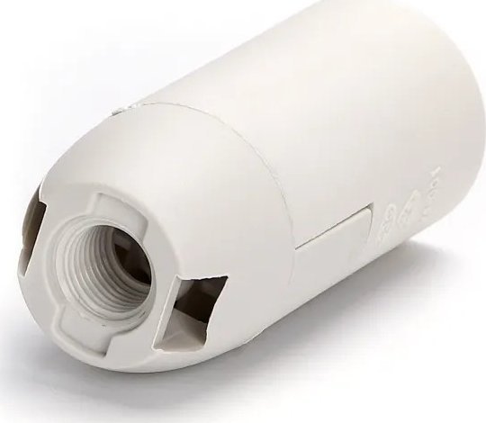 Aigostar Oprawka żarówki E14 z tworzywa sztucznego, skręcana i z Oprawka żarówki E14 z tworzywa sztucznego, skręcana i z